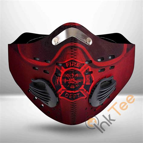 Us Firefighter Filter Activated Carbon Pm 25 Face Mask Inktee Store