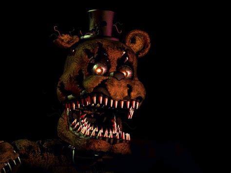 Nightmare Fredbear Wallpapers Wallpaper Cave