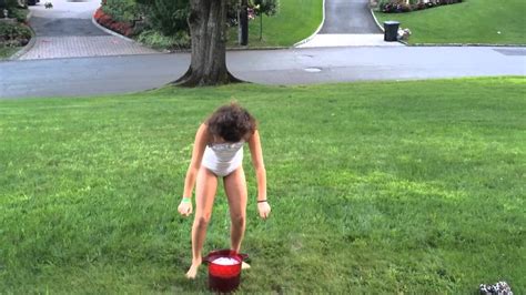 Ella Taking The ALS Ice Bucket Challenge YouTube