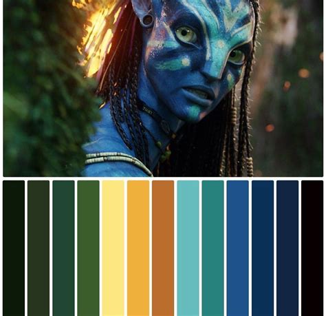 Avatar Color Scheme Movie Color Palette Color Film Cinema Colours