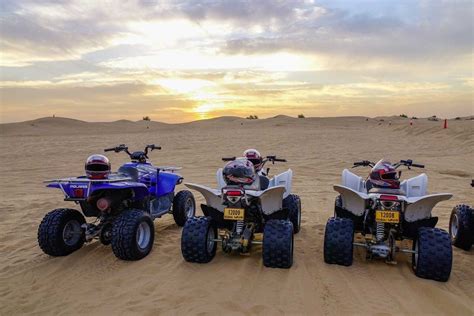 3in1 Package Desert Safari Experience With Atv Quad Bike In Dubai