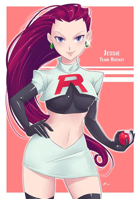 Jessie Team Rocket By Alanscampos On Deviantart