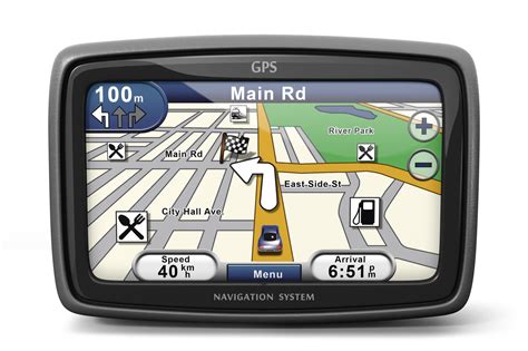 Generic Gps Navigation System Device 3d Illustration The