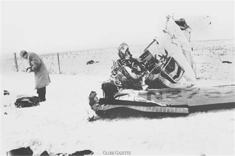 Photos Plane Crash That Killed Buddy Holly In Clear Lake Feb 3 1959