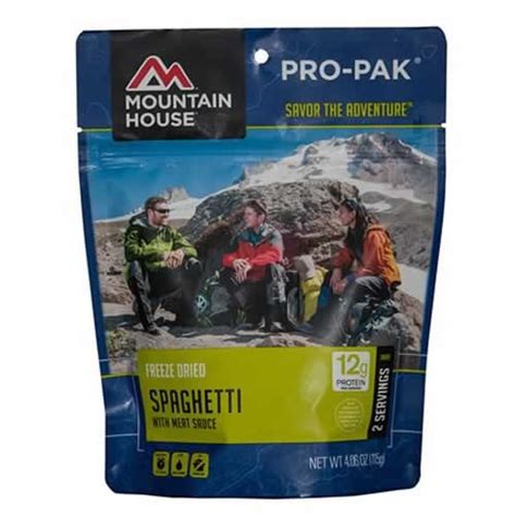 Mountain House Spaghetti Entree Pro Pak Pouch