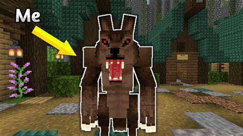 Playing Minecraft As A Werewolf Youtube