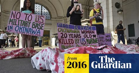 Us Military Imposes Restrictions On Okinawa Troops After Murder Us Military The Guardian