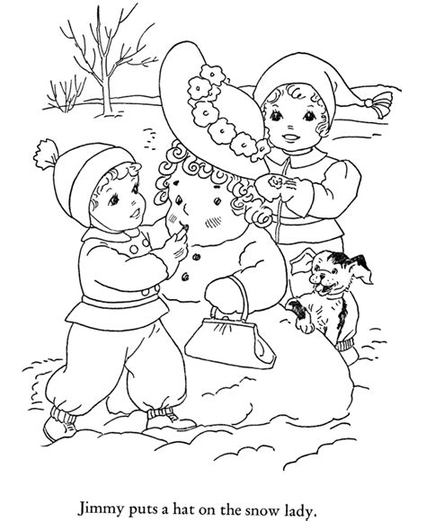 These coloring pages can be accessed and downloaded easily and for free. Free Printable Winter Coloring Pages For Kids