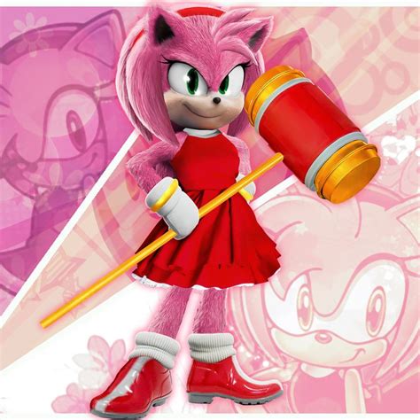 Amy Rose Sonic Movie Sonic The Movie Hedgehog Movie Danmachi Anime