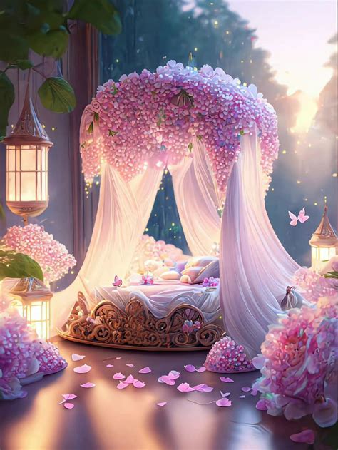 Fancy Bedroom Cute Bedroom Decor Fantasy Rooms Fantasy Decor Magical Room Dreams Beds