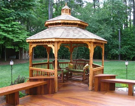 Backyard gazebos are super versatile, meaning they complement a realm of different landscapes. 110 Gazebo Designs & Ideas - Wood, Vinyl, Octagon ...