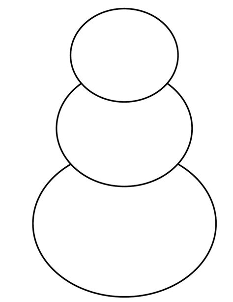 Snowman Template Scribd Snow Unit Ideas Christmas Activities For