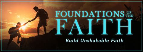 Foundations Of The Faith Email Course