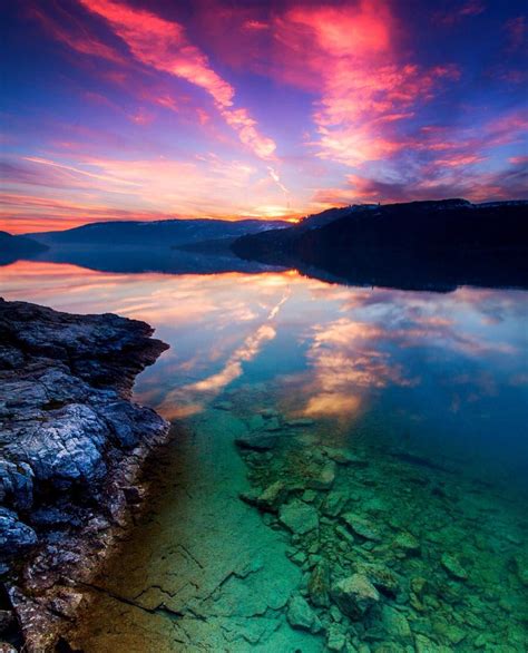 Beautiful Kalamalka Lake Provincial Park In Vernon Photo Sndon Via