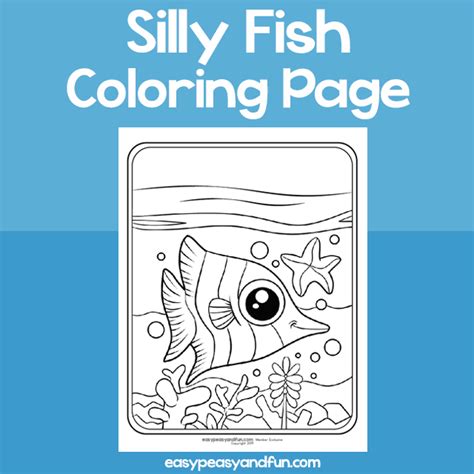 Bird and fish coloring pages for kids. Silly Birds Coloring Pages - Easy Peasy and Fun Membership | Fish coloring page, Coloring pages