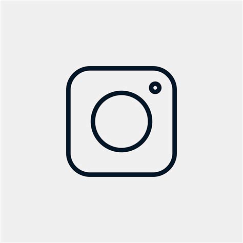 Instagram Социальная Сеть Кнопка Бесплатная векторная графика на