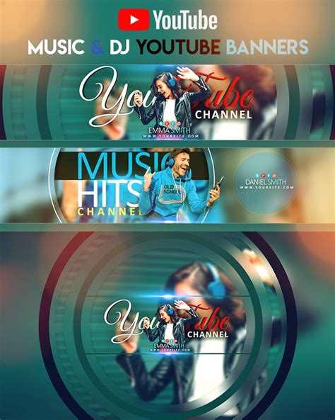 Music Youtube Banners Youtube Banners Youtube Banner Design Banners