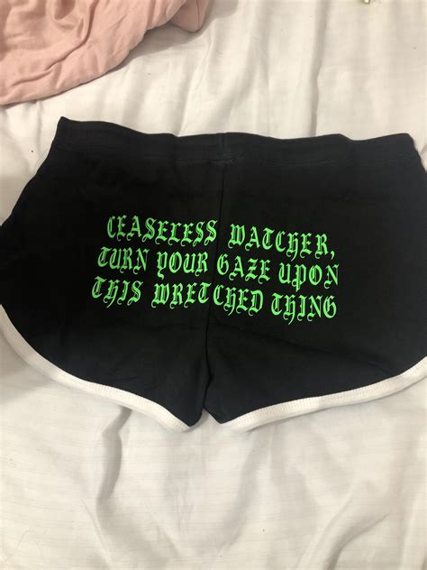 Lest I Forget Turn Your Gaze Upon My Wretched Etsy Booty Shorts Rthemagnusarchives