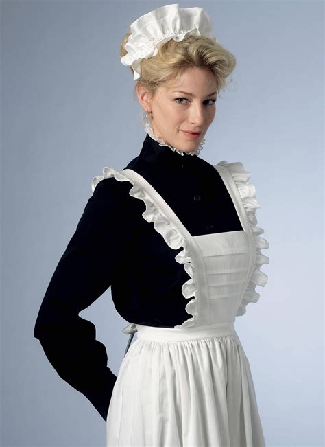 Butterick B6229 House Hold Servant Uniform Historic Edwardian In 2021 Ladies Day Dresses Long
