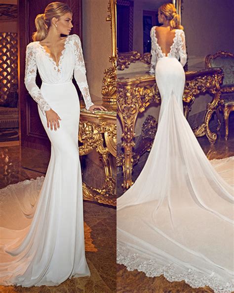 Buy cheap trumpet wedding dresses online at veaul.com today! 40 Gorgeous Lace Sleeve Wedding Dresses | The Best Wedding ...