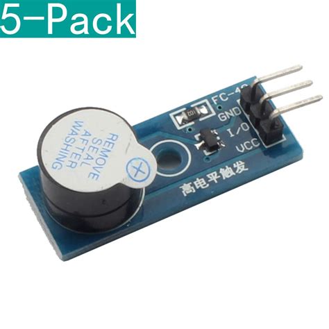 Buy Youmile 5 Pack DC 3 3 5V Passive Low Level Trigger Buzzer Alarm