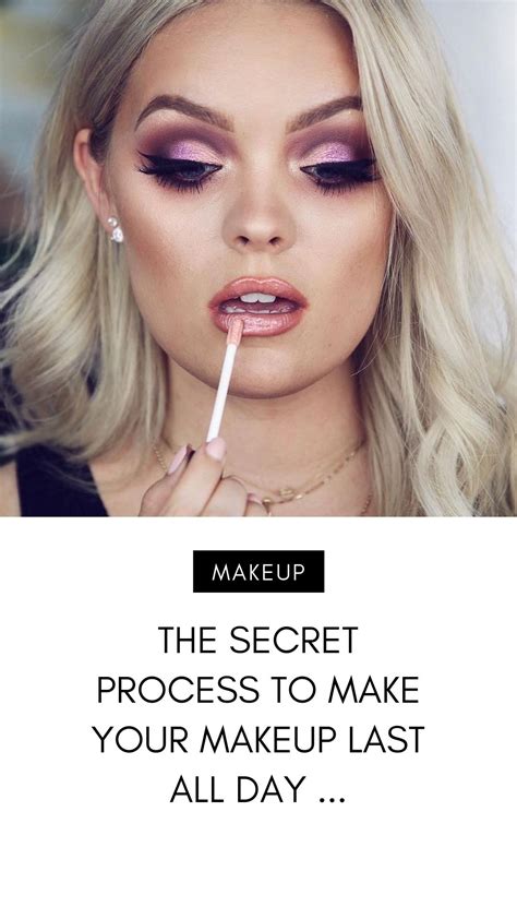 The Secret Process To Make Your Makeup Last All Day Beauty Makeup