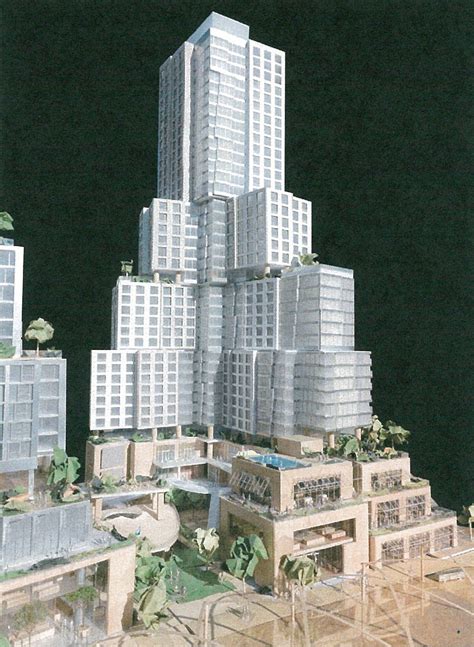 Grand Avenue Project Renderings For Frank Gehrys Bunker Hill Towers