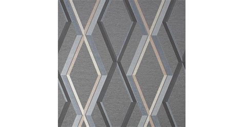 Superfresco Easy Prestige Geo Charcoal Wallpaper • Price