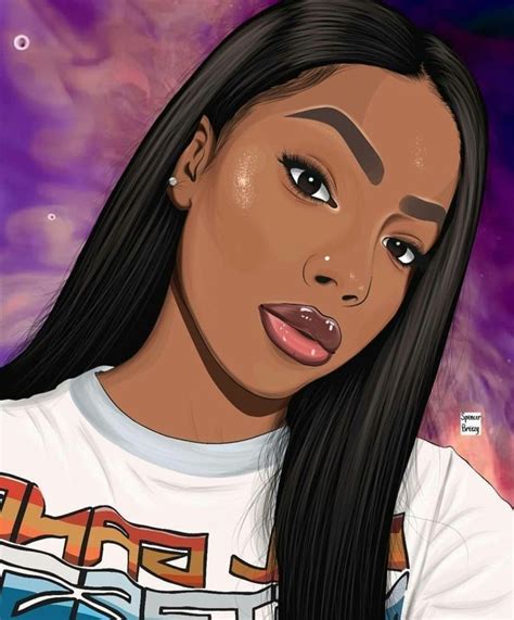 Pin By Duchess 👑 On Yeah Arts Black Girl Art Black Girl Cartoon