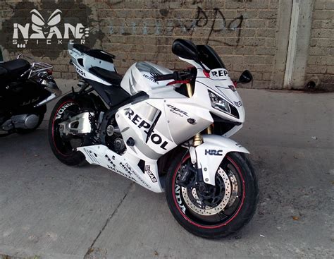 ‎2007 honda cbr 600 rr excellent condition yoshimura exhaust carbon fiber mirrors new back tire frame sliders after market brake/clutch handles (adjustable). Calcomanias Stickers Repsol White Cbr 600rr 2003-2006 ...
