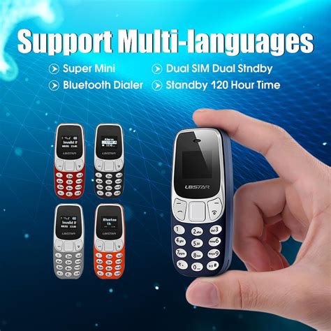 L8star Bm10 066‘‘ Oled 350mah Wireless Bluetooth Dialer Dual Sim Dual