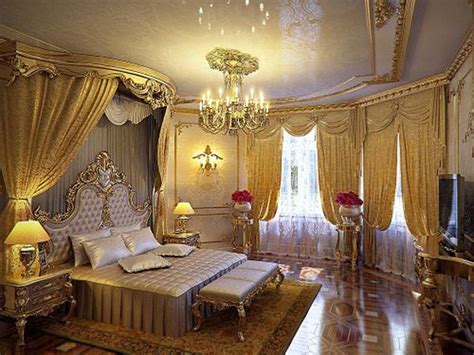 Beautiful Gold Bedroom Luxurious Bedrooms Glamourous Bedroom