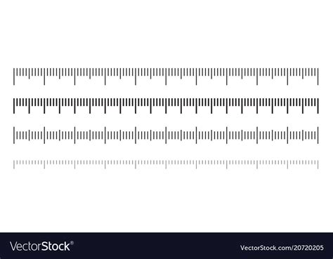Ruler Scale Measure Measurement Scale Royalty Free Vector