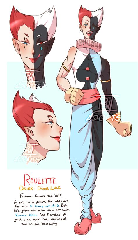 Closed Bnha Adoptable Roulette 30 By Penelopejadewing On Deviantart