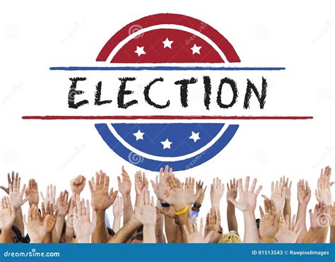 Election Vote Democracy Referendum Graphics Concept Stock Image Image