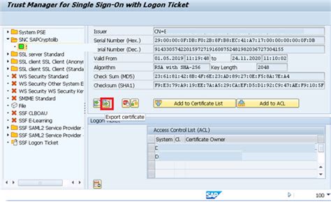 Sap Secure Network Communication Snc Encryption Configuration From