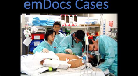 Emergency Medicine Educationclinical Cases Archives