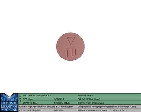 Pill Identification Images Of Xarelto Size Shape Imprints And Color