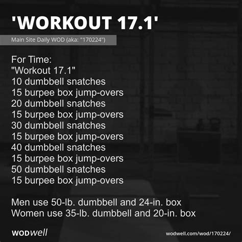 170224 Workout Functional Fitness Wod Wodwell