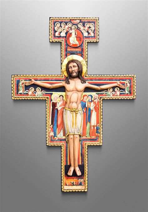 San Damiano Crucifix Sacred Art Sculptures