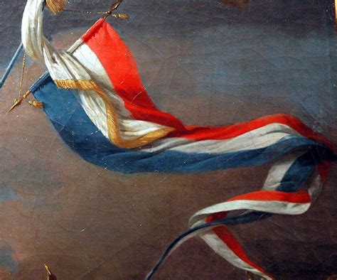 1790 Le 21 Octobre 1790 Le Drapeau Tricolore Remplace Le Drapeau Blanc