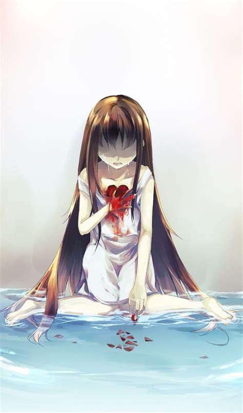 Læs nyheder fra dr's apps her Anime Broken Heart Girl Painting Wallpapers - Wallpaper Cave