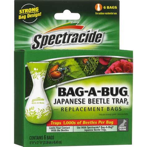 Spectracide Bag A Bug Japanese Beetle Trap Replacement Bag Outdoor