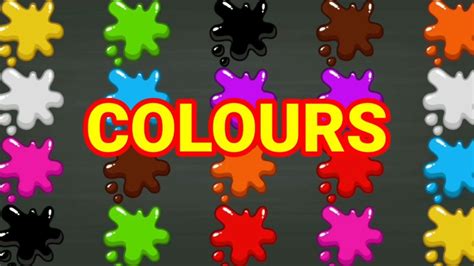 Belajar Warna Dalam Bahasa Inggris Learn Colours YouTube