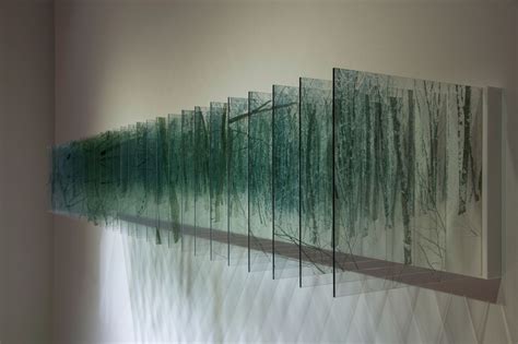 Layered Drawings Artist Creates Intriguing Layered Landscapes Using