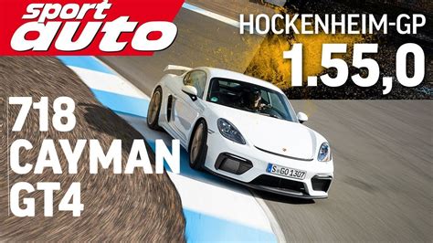 Porsche 718 Cayman Gt4 Is Faster Than A Bmw M2 Cs At Hockenheim The