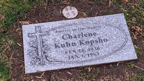 Charlene Kuhn Kuhn Kopsho 1936 1983 Find A Grave Memorial