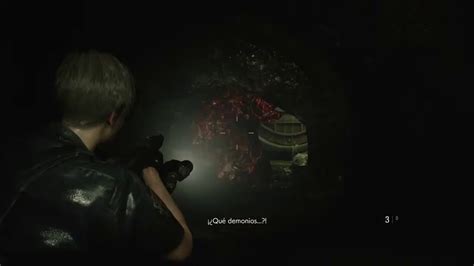 Resident Evil Explorando Las Alcantarillas Leon Ep Youtube