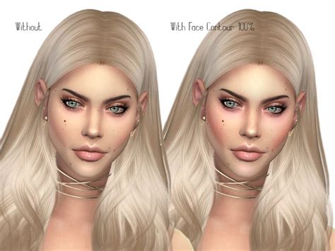 Blush Highlights And Skin Detail All In One To Give Your Sim Gals A