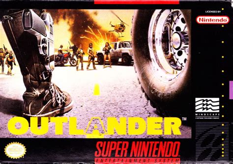 Outlander 1993 Snes Box Cover Art Mobygames